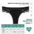 Adalet Flora įprastos menstruacinės kelnaitės (juodos) - M