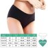 Adalet Ocean įprastos menstruacinės kelnaitės (juodos) - M