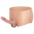 INTOYOU - prisegamas realistiškas dildo - natūralios spalvos