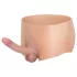 INTOYOU - prisegamas realistiškas dildo - natūralios spalvos