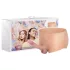INTOYOU - prisegamas realistiškas dildo - natūralios spalvos