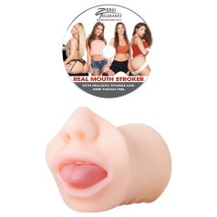   Zero Tolerance - realistiška burna masturbatorius - natūrali spalva