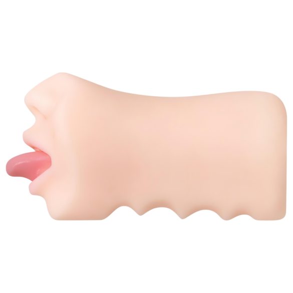 Zero Tolerance - realistiška burna masturbatorius - natūrali spalva