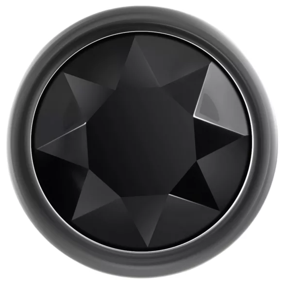 „Evolved Black Gem“ - metalinių analinių kaiščių rinkinys su juodu akmeniu (sidabrinis)