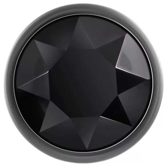 „Evolved Black Gem“ - metalinių analinių kaiščių rinkinys su juodu akmeniu (sidabrinis)