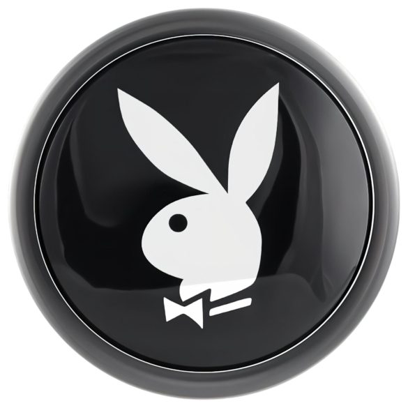 Playboy Tux - analinis kaištis - mažas - sidabrinis