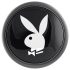 Playboy Tux - mažas analinis kaištis (sidabrinis)