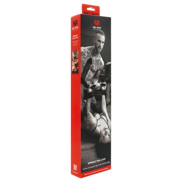 Sei Mio - kojų skėtiklis su antrankiais - juodas