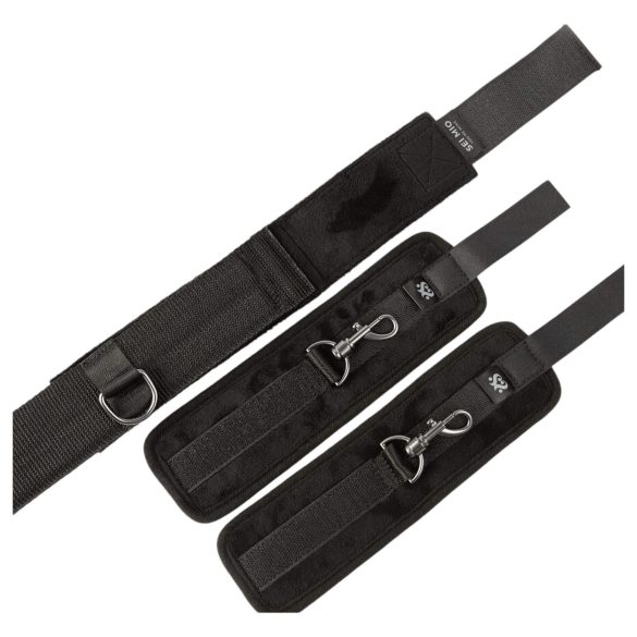 Sei Mio - kojų skėtiklis su antrankiais - juodas