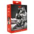 Sei Mio - prisegamas strap-on dildo su diržu - 15 cm (juodas)