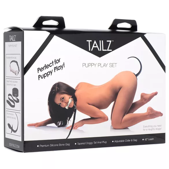 TAILZ Puppy žaidimų rinkinys - analinių dildo rinkinys (4 dalys)