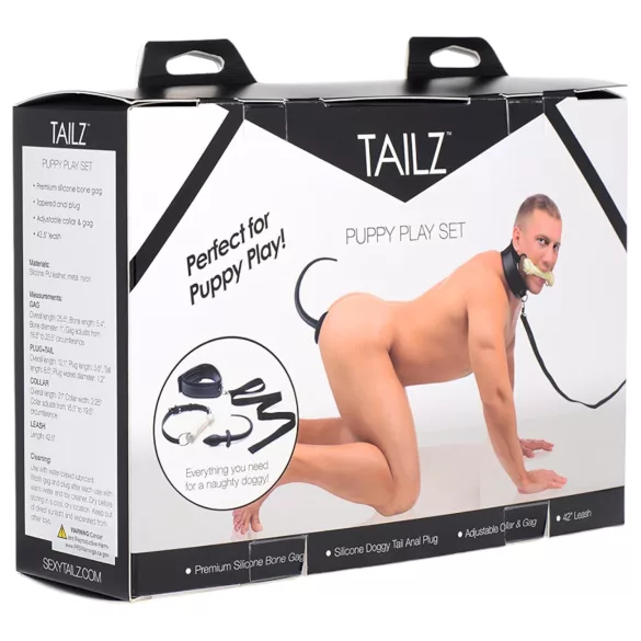 TAILZ Puppy žaidimų rinkinys - analinių dildo rinkinys (4 dalys)
