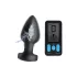 XR Brands - Zeus - radijo bangomis valdomas E-Stim analinis vibratorius (juodas)