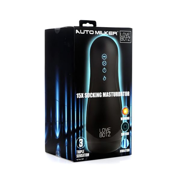 Lovebotz - masturbatorius vyrams su siurbimo ir vibracijos funkcija
