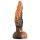 Creature Cocks Ravager - tekstūruotas silikoninis dildo - 20 cm oranžinis