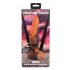 Creature Cocks Ravager - tekstūrinis silikoninis dildo - 20 cm (oranžinis)