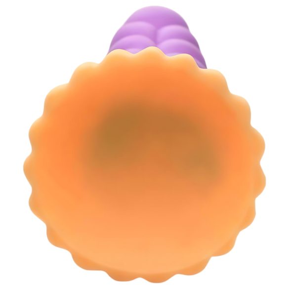 Creature Cocks Mystique - vienaragio dildo - 21 cm - violetinė geltona