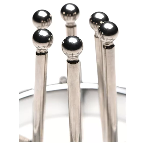 XR Brands Oculus - analinis plėtiklis - nerūdijantis plienas - sidabrinis