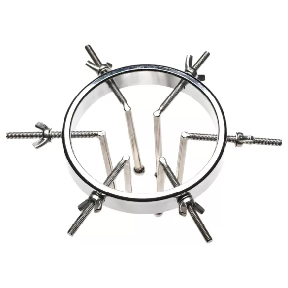 XR Brands Oculus - analinis plėtiklis - nerūdijantis plienas - sidabrinis