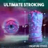 Creature Cocks Cyclone - silikoninė ateivių makštis (violetinė-rožinė)
