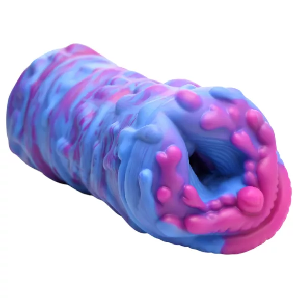 Creature Cocks Cyclone - silikoninė ateivių makštis (violetinė-rožinė)