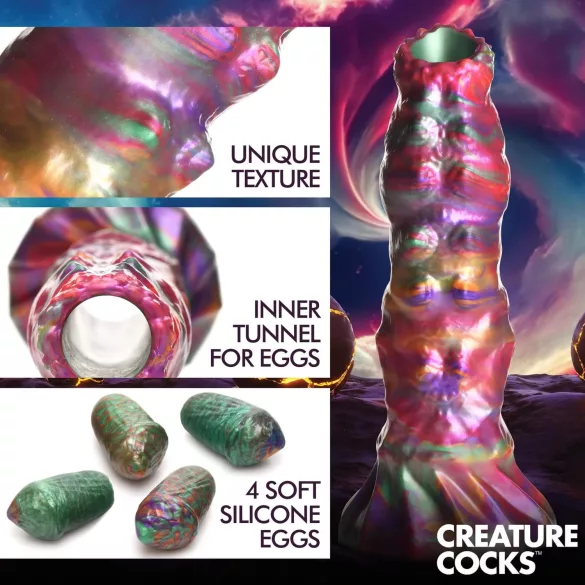 Creature Cocks Larva - ovipozitorius - ateivių dildo - spalvotas