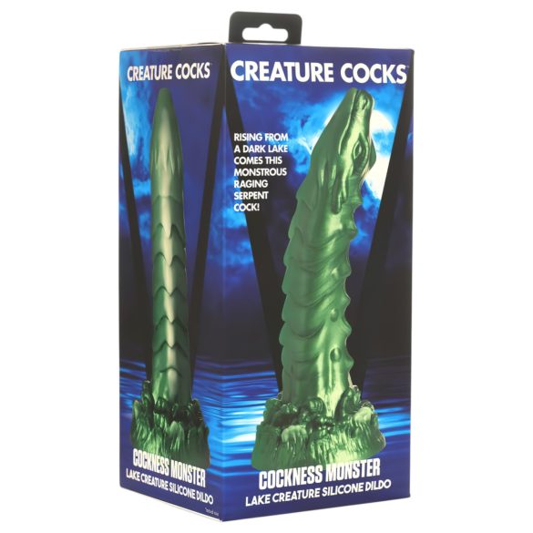 Creature Cocks Cockness Monster - dildo - silikoninis - žalias