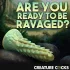 Creature Cocks Stegosaurus - silikoninis dildo - 20cm - žalia