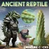 Creature Cocks Stegosaurus - silikoninis dildo - 20cm - žalia