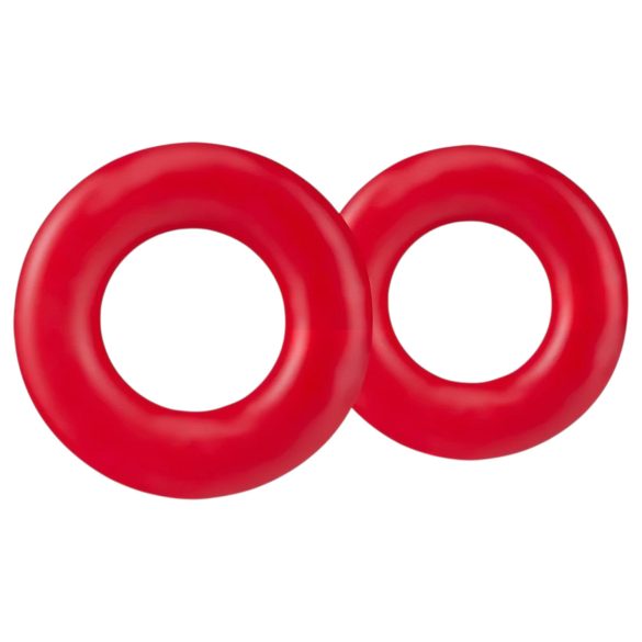 Stay Hard - penio žiedų rinkinys - raudona