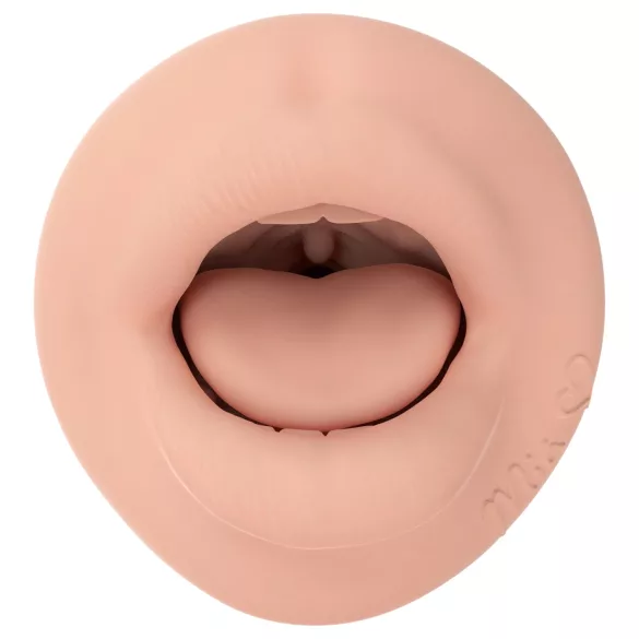 Fleshlight Mia Malkova - realistiška burnos masturbatorius - kūno spalvos