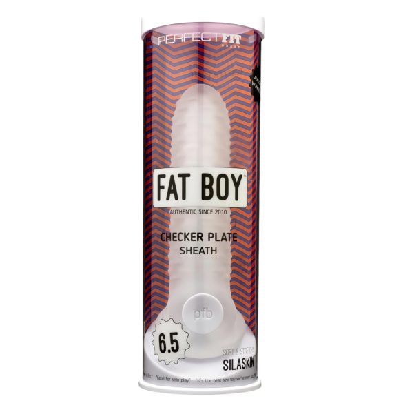 Fat Boy Checker Box - penio mova - 17 cm - balta