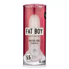   Perfect Fit - Fat Boy Micro Ribbed - penio mova (15 cm, balta)