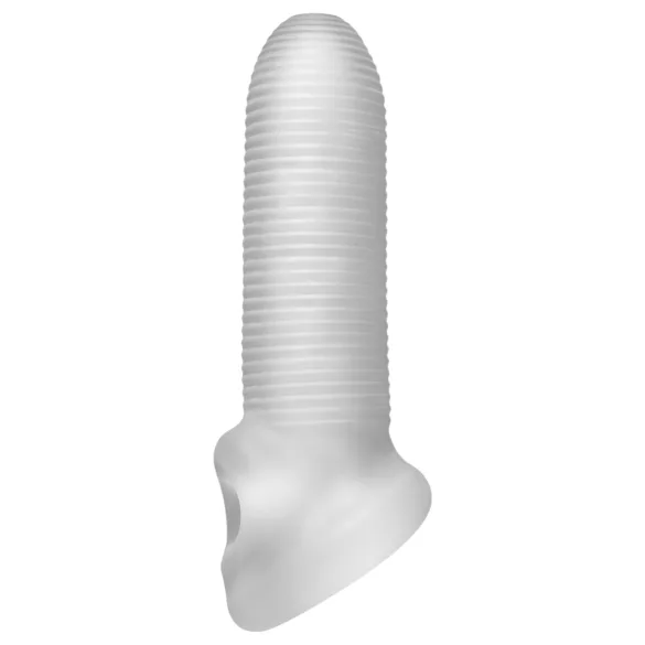 Perfect Fit - Fat Boy Micro Ribbed - penio mova (15 cm, balta)