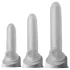 Perfect Fit - Fat Boy Micro Ribbed - penio mova (15 cm, balta)