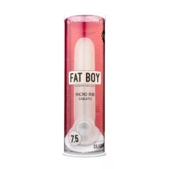   Perfect Fit - Fat Boy Micro Ribbed - penio mova (19 cm, balta)