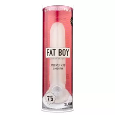   Perfect Fit - Fat Boy Micro Ribbed - penio mova (19 cm, balta)