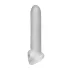 Perfect Fit - Fat Boy Micro Ribbed - penio mova (19 cm, balta)
