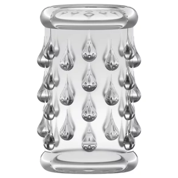 Stay Hard - penio žiedų rinkinys - permatomas - 6 vnt