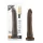 Dr. Skin 8,5 - tikroviškas dildo su siurbtuku (rudas, 20,5 cm)