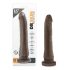 Dr. Skin 8,5 - tikroviškas dildo su siurbtuku - rudas (20,5 cm)
