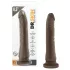Dr. Skin 8,5 - tikroviškas dildo su siurbtuku (rudas, 20,5 cm)