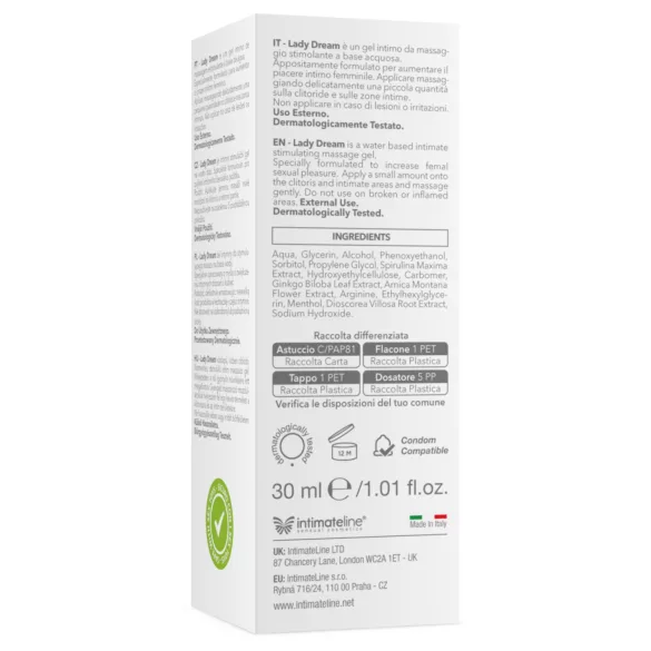 Intimateline Lady Dream - jaudinantis gelis moterims (30 ml)