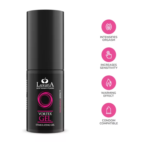 Intimateline Luxuria Vortex - šildomasis jaudinantis gelis moterims (30 ml)