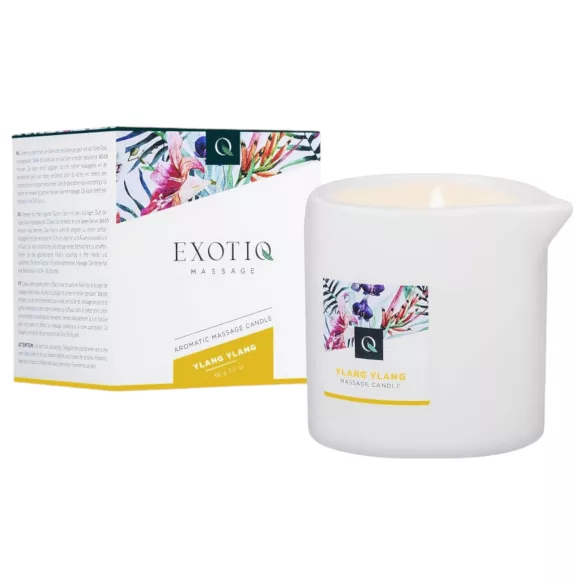 Exotiq - masažo žvakė - ylang ylang kvapas - 60g