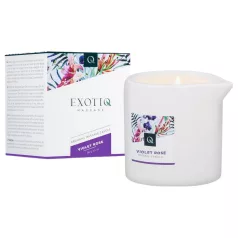 Exotiq Violet Rose - masažinė žvakė (60 g)