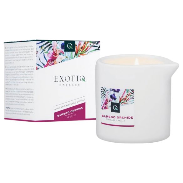 Exotiq bambuko orchidai - masažo žvakė (60g)