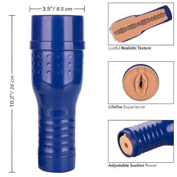 Privati - Alexa Tomas vaginėlė (natūralios/mėlynos)