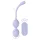 Loveline - vaginaliniai kegelio kamuoliukai su vibracija - violetinė