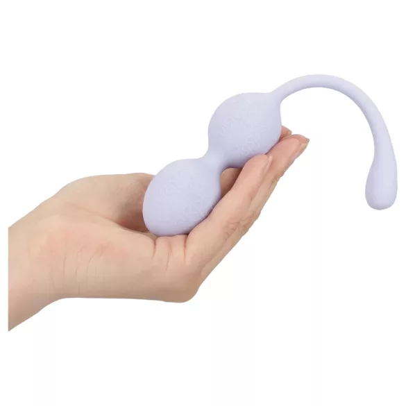 Loveline - vaginaliniai kegelio kamuoliukai su vibracija - violetinė
